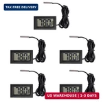 Hiletgo 5pcs Digital Lcd Thermometer With Probe Fahrenheit Display. Fixed Price $17.98.