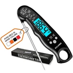 Digital Meat Thermometer Instant Read, Waterproof Probe With Backlight & Calibra. Fixed Price $21.99.