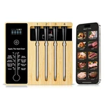 Wireless Meat Thermometer For Grilling 4 Probes, Remote Bluetooth Digital The.... Fixed Price $69.37.