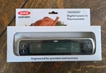 Oxo Good Grips Chef's Precision Digital Leave-in Thermometer #1126780. Fixed Price $25.00.