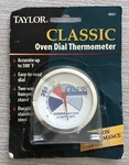 Vintage Taylor 5931 Oven Cooking Thermometer Stainless Steel Glass Face New Nos. Fixed Price $6.95.