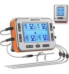 Smartro X50 Wireless Meat Thermometer 4 Probes 500ft Long Range Bbq Alarm New .. Fixed Price $29.99.