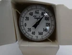 Taylor Bi-therm Dial Thermometer #6096-1 Temp. -40/160f Stem 5 With Sleeve Nib. Fixed Price $19.99.