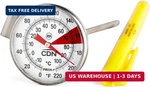 Cdn Proaccurate Instant Read Beverage Frothing Thermometer With Clip For Precis. Fixed Price $25.57.