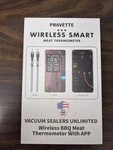 Pravette Wireless Smart Meat Thermometer Bbq With App 2 Probes. Fixed Price $42.50.