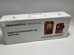 Thermopro Tp20bw Dual Probes, 500ft Wireless Meat Thermometer, Steak Beef Turkey. Fixed Price $42.00.