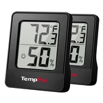 2pcs Temppro Tp49bw Thermometer Hygrometer Digital Temperature Humidity Meter. Fixed Price $15.99.