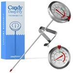 Candy Thermometer With Pot Clip - Deep Fry Oil Classic (popular). Fixed Price $17.99.