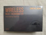 Dewjom Wireless Meat Thermometer Single Probe 500ft Silver. Fixed Price $35.00.