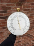Ohio Thermometer Figural Pocket Watch Style Usa Fahrenheit Round. Fixed Price $125.00.
