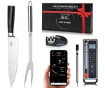 Wireless Meat Thermometer Digital Bbq Set, 5.3 Bluetooth And Wifi Connectivit.... Fixed Price $103.66.