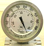 Vintage Taylor Refrigerator Freezer Thermometer -20 To 60 Degrees # 5923 Works!. Fixed Price $21.99.