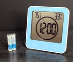 Kadams Home Waterproof Shower Digital Clock Timer Thermometer Morning Blue. Fixed Price $16.97.