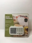 Taylor 752 Recipe Converter,calculates Measurements Based On Desired Serving New. Fixed Price $8.96.