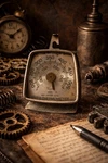 Vintage Taylor 5931 Oven Thermometer Industrial Steampunk Decor 3 1/4. Fixed Price $20.27.