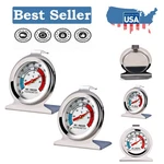 Classic 2 Pack Analog Thermometers For Refrigerator And Freezer Use - Easy Read. Fixed Price $9.89.