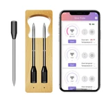 Smart Wireless Meat Thermometer With Ultra-thin Probe Long Range Cooking Th.... Fixed Price $43.62.