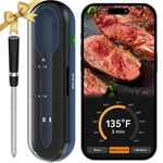 Idiak Wireless Meat Thermometer For Grilling And Smoking, Cp10 New Gen 500ft .... Fixed Price $60.59.