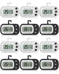 Frienda 12 Pcs Black White Digital Fridge Thermometer Waterproof Refrigerator Fr. Fixed Price $50.56.