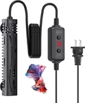 Seaoura Small Aquarium Heater, 50w Mini Fish Tank Adjustable Submersible. Fixed Price $26.99.