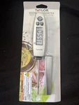 Taylor Pen Style Stainless Steel Digital Meat Thermometer Model 5284812 New. Fixed Price $19.99.