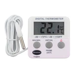 Brannan Refrigerator Thermometer Digital - Fridge And Freezer Alarm Alert Whe.... Fixed Price $21.01.