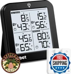 Obet Wireless Indoor Outdoor Thermometer Weather Station 3 Sensors Temperature H. Fixed Price $51.25.