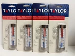 (4 Pack) Taylor 3503fs 4-3/4" Tube Refrigerator & Freezer Thermometer. Fixed Price $29.99.