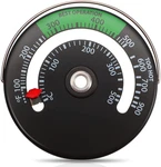 Magnetic Wood Stove Thermometer Oven Temperature For Burning Ga. Fixed Price $10.74.