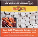 Mr. Bar-b-q 06000y 60-pack Ceramic Bbq Briquettes For Gas Grill Self-cleaning. Fixed Price $24.90.