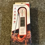 Thermopro Tp19hw Digital Meat Thermometer Waterproof Auto-rotating Display. Fixed Price $18.00.
