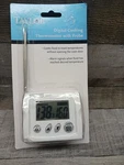 Taylor 3528-21 Digital Probe Thermometer With Alarm.. Fixed Price $14.60.