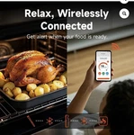 Meatmeet S Pro Bluetooth Meat Thermometer, 1080 F, 6 Sensors, Waterproof, For Ov. Fixed Price $50.00.
