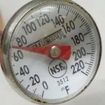 Trutemp Instant Read Thermometer 5.5-inch Long 3512. Fixed Price $10.52.