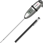 Instant-read Digital Thermometer With 5.3 Inch Probe - Ideal For Bbq & Sourdough. Fixed Price $19.77.