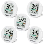 Geevon Small Digital Refrigerator Thermometer 5 Pack, Ip65 Waterproof Commerc.... Fixed Price $40.11.