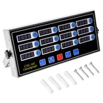 12 Channels Digital Kitchen Timers Commercial Cooking Timer,stainless Steel Calc. Fixed Price $206.54.