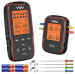 Yiou Wireless Meat Thermometer For Cooking, Digital With 4 Prob. Fixed Price $49.86.