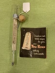 Vintage Chaney Candy Thermometer Combination Icing And Deep Fat #267-h Usa. Fixed Price $10.99.