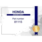 Genuine Honda Nut Flange 7/16 - Part No. 81115-tza-j01 (81115tzaj01). Fixed Price $28.60.