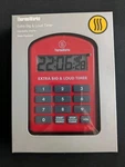 Thermoworks Extra Big & Loud Timer Red Water Resist Hearing Impaired Elder Care. Fixed Price $31.95.