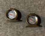 Linkdm Set Of 2 Analog Refrigerator Freezer Thermometers Stainless Steel. Fixed Price $9.00.
