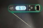 Big Green Egg Instant Read Thermometer With Bottle Opener. Fixed Price $24.99.