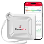 Thermopro Bluetooth Thermometer Hygrometer, 260ft Range Temperature White. Fixed Price $24.64.