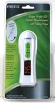 1 Count Homedics Kt 102 Super Bright Led Digital Thermometer With Folding Probe. Fixed Price $21.99.