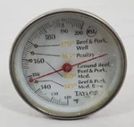 Taylor 'classic' Meat Thermometer - #5939 3 Inch Stainless Steel. Fixed Price $6.79.