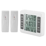 Ejoyous Fridge Thermometer Digital Freezer 2 Sensors And Acoustic. Fixed Price $51.35.