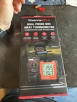 Thermopro Dual Probe Wifi Digital Meat Thermometer Tp922w Stainless Steel Orange. Fixed Price $15.00.