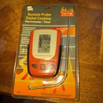 New Taylor 808 Remote Probe Digital Grilling Cooking Thermometer Bbq Timer Steel. Fixed Price $21.99.