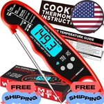 Alpha Grillers Instant Read Meat Thermometer Digital Lcd Cooking Bbq Food. Fixed Price $9.99.